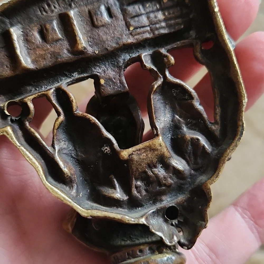 Vintage Cast Brass Door Knocker - Picture 8 of 8